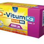 D-Vitum K2 MK-7 Forte Max, kapsułki, 100 µg + 100 µg