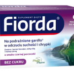 Fiorda, smak czarnej porzeczki, pastylki do ssania