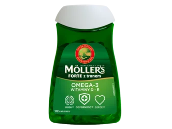 Zdjęcie produktu Moller’s Forte z tranem, kapsułki