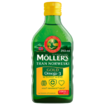 Moller's Gold Tran Norweski, cytrynowy, płyn