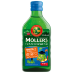 Moller’s Tran Norweski, owocowy, płyn