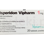 Risperidon Vipharm, tabletki powlekane, 1 mg