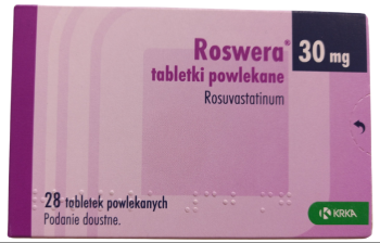 Roswera, tabletki powlekane, 30 mg