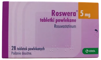 Zdjęcie produktu Roswera, tabletki powlekane, 5 mg