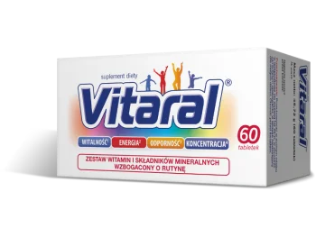 Zdjęcie produktu Vitaral zestaw witamin i minerałów, tabletki