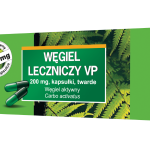 Węgiel leczniczy VP, kapsułki, 200 mg