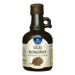 Olej konopny tłoczony na zimno