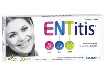 Zdjęcie produktu ENTitis, smak miętowy, pastylki do ssania