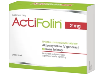 Zdjęcie produktu ActiFolin, tabletki, 2 mg