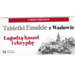 Tabletki emskie z Wadowic, smak miętowy, tabletki do ssania