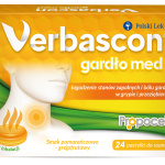 Verbascon Gardło Med, pastylki do ssania
