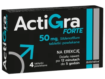 Zdjęcie produktu Actigra Forte, tabletki, 50 mg