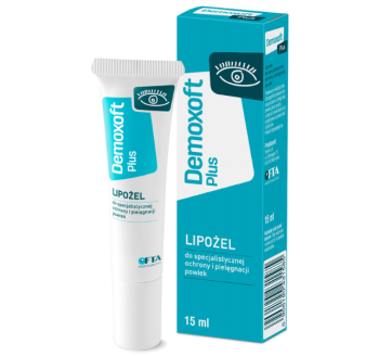 Zdjęcie przedstawia kosmetyk Demoxoft Plus lipożel.
