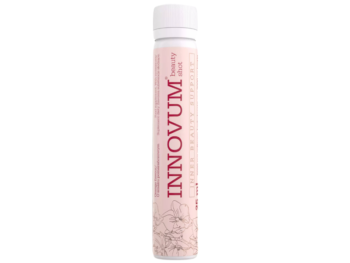 Zdjęcie przedstawia suplement diety Olimp Innovum Beauty Shot w płynie.