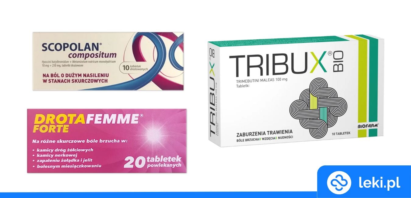 Jakie tabletki na ból brzucha są najlepsze?