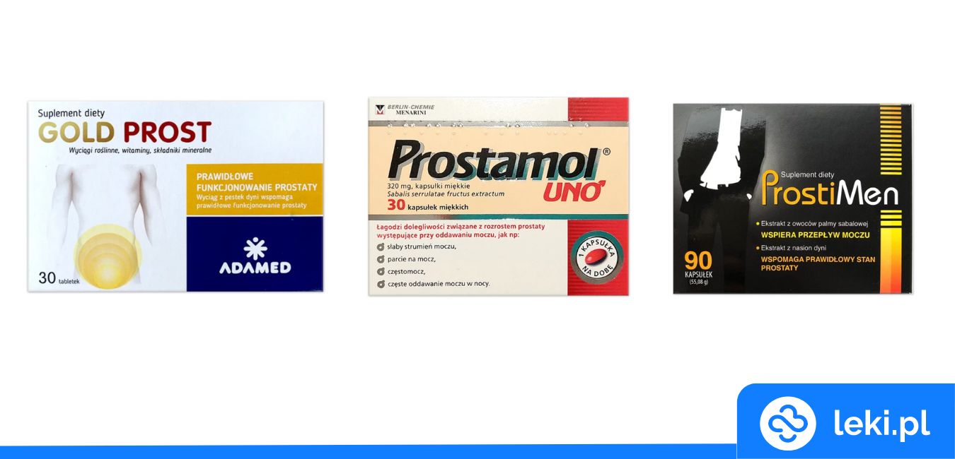 ProstiMen czy Prostamol? Najlepsze tabletki na prostatę bez recepty