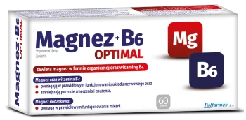 Zdjęcie produktu Magnez + B6 Optimal, tabletki
