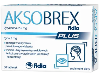 Zdjęcie produktu Aksobrex Plus Fidia, tabletki