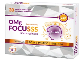 Zdjęcie produktu OMg Focusss, tabletki musujące