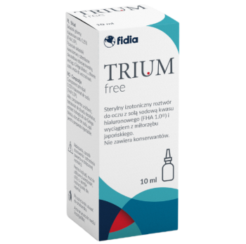 Fidia Trium Free Izotoniczny, krople do oczu