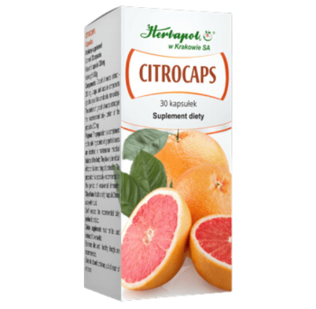 Zdjęcie przedstawia suplement diety Citrocaps.