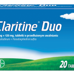 Claritine Duo, tabletki o przedłużonym uwalnianiu, 5 mg + 120 mg