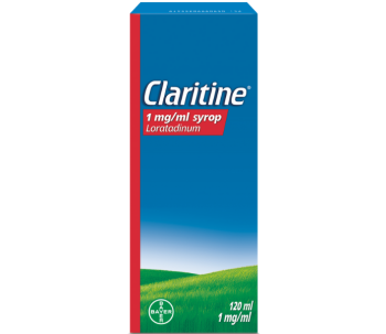 Zdjęcie przedstawia lek Claritine.