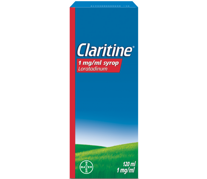 Zdjęcie przedstawia lek Claritine.