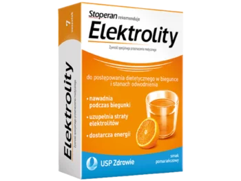 Zdjęcie produktu Elektrolity, smak pomarańczowy, proszek