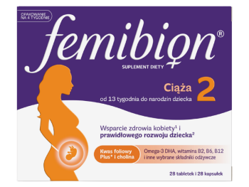 Femibion 2 Ciąża, tabletki + kapsułki