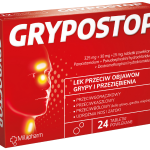 Grypostop, tabletki, 325 mg + 30 mg + 15 mg