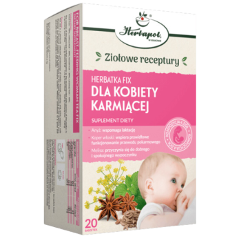 Herbapol herbatka fix dla kobiety karmiącej, zioła do zaparzania