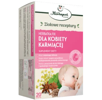 Zdjęcie produktu Herbapol herbatka fix dla kobiety karmiącej, zioła do zaparzania