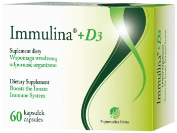 Zdjęcie produktu Immulina+ D3, kapsułki