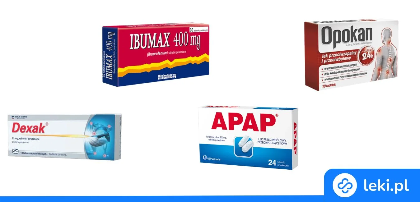 Jakie są najmocniejsze tabletki przeciwbólowe bez recepty?