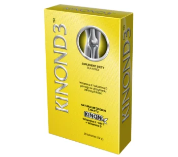 Zdjęcie produktu Kinon D3 witamina K2 MK 7 + D3, tabletki