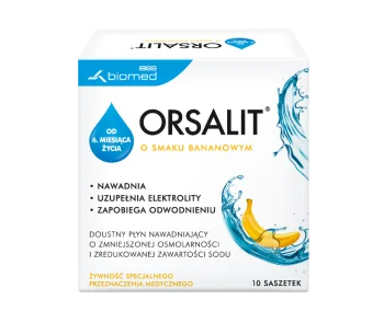 Zdjęcie produktu Orsalit, smak bananowy, saszetki