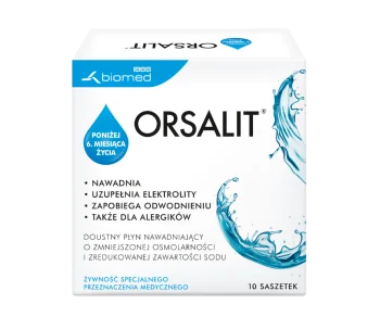 Zdjęcie produktu Orsalit, smak neutralny, saszetki