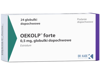 Zdjęcie przedstawia lek Oekolp forte.