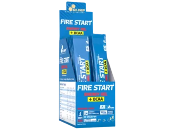 Zdjęcie produktu Olimp Fire Start Energy Gel + BCAA, smak zielonego jabłka, żel