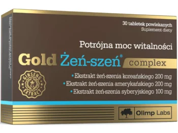 Zdjęcie produktu Olimp Gold Żeń-Szeń Complex, tabletki