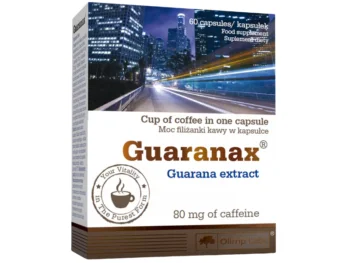 Zdjęcie produktu Olimp Guaranax, kapsułki, 80 mg