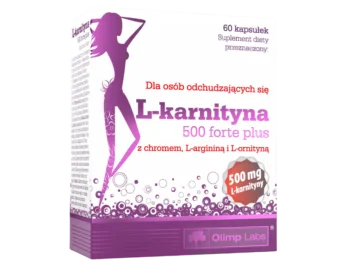 Zdjęcie produktu Olimp L-karnityna 500 Forte Plus, kapsułki