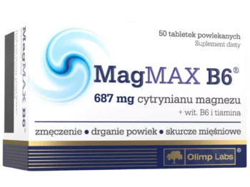 Zdjęcie produktu Olimp Magmax B6 magnez + vit B6, kapsułki
