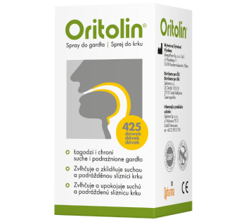 Zdjęcie przedstawia wyrób medyczny Oritolin.