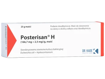 Zdjęcie produktu Posterisan H, maść doodbytnicza, (166,7 mg/2,5 mg)/g