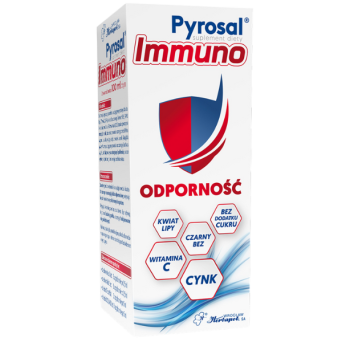 Zdjęcie przedstawia suplement diety Pyrosal Immuno.