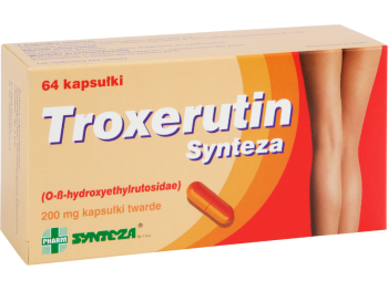 Zdjęcie przedstawia lek Troxerutin Synteza.
