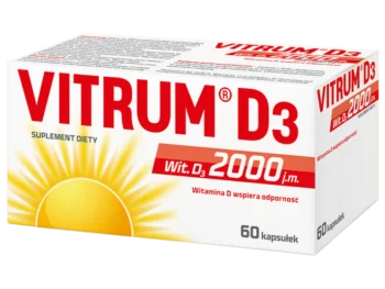 Zdjęcie produktu Vitrum D3, kapsułki, 2000 j.m.