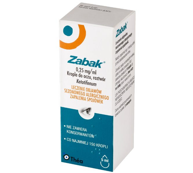 Zdjęcie przedstawia lek Zabak.
